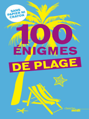 cover image of 100 énigmes de plage